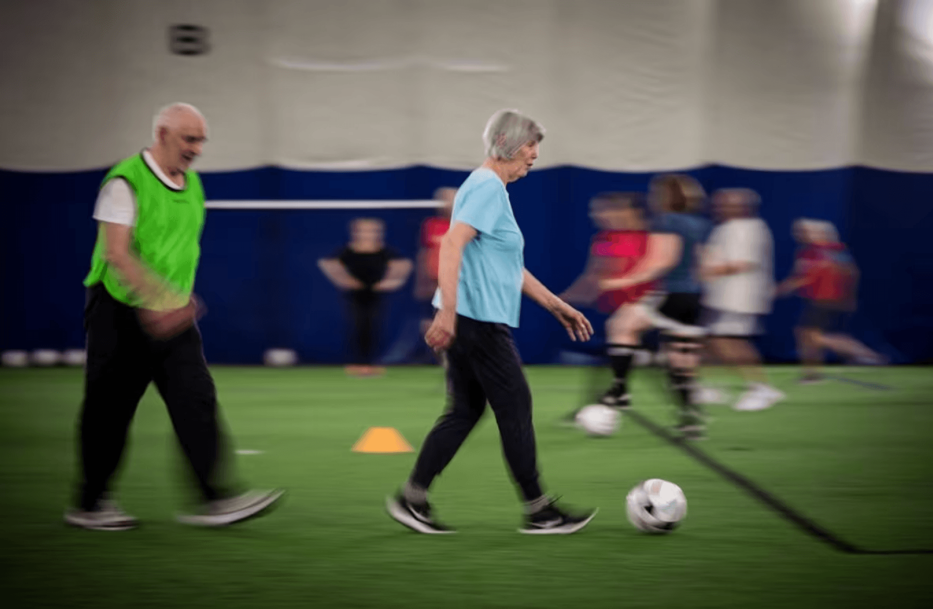 Adult Walking Soccer